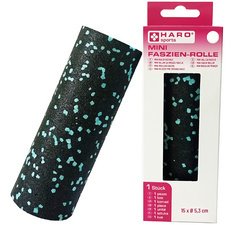 Mini roller voor fascia, zwart/mint