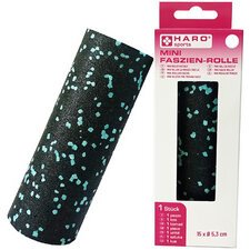 Mini rouleau pour fascias, noir/menthe