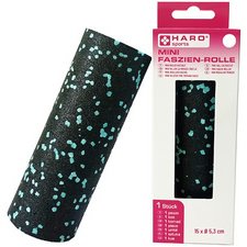 Mini roller voor fascia, zwart/mint
