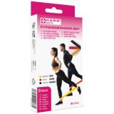 Set de bandes de fitness, medium - fort, set de 3