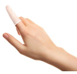 Doigtier, taille unique, transparent
