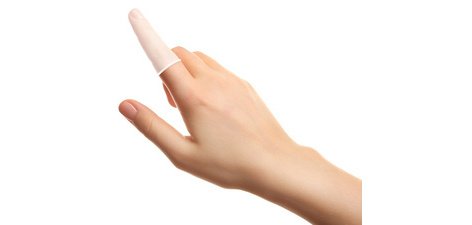 Doigtier, taille unique, transparent