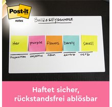 Bloc-note adhésif Notes, 38 x 51 mm, pack de 4