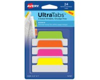Zelfklevende tabs UltraTabs fluo 63,5 x 25 mm