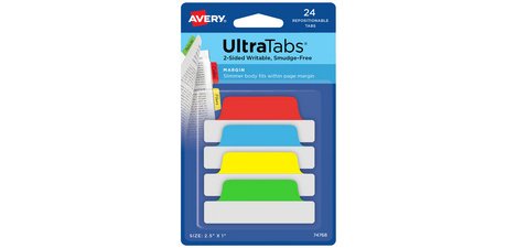 <ul>Adhesivregisterkarten UltraTabs klassisch</ul>