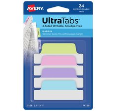 Zelfklevende tabs UltraTabs pastel