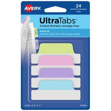 Zelfklevende tabs UltraTabs pastel