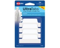 Zelfklevende tabs UltraTabs wit 63,5 x 25 mm