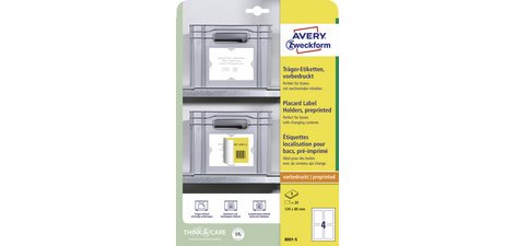 Etiquette de localisation pour caisse