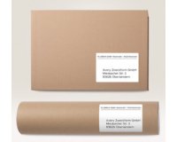 Étiquette universelle, 210 x 297 mm, 50+15