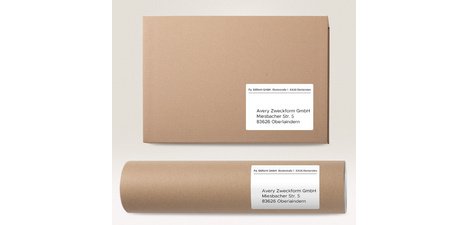Universal label, 48.5 x 25.4 mm, 50+15