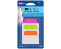 De_onglet adhesif ultratabs fluo, 50,8 x 38 mm