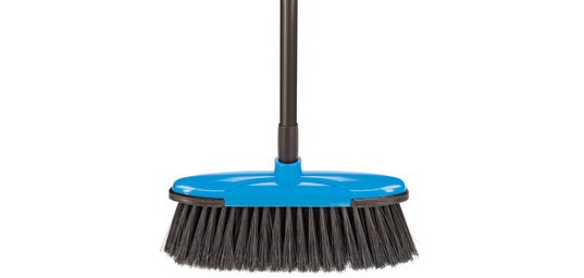 Balai avec manche, plastique