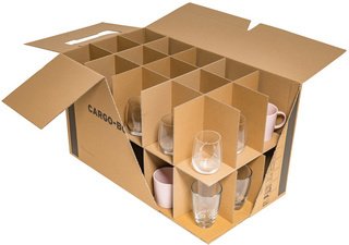 Photo Libre De Droit De Cartons De Carton Ondulé Marron Envelopplant Et Empiler Sur Palette En Plastique Noir Gm1144176216 307509748