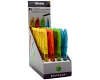 Stylo roller wonday rechargeable coloris assortis + 1 cartouche d'encre bleue