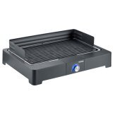 Tafelgrill PG 8567 met grillplaat zwart