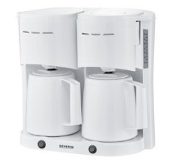 Elektrische koffiemachine duo KA 9314 wit