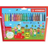 Trio Felt A-Z, carton case of 18, SPECIAL PACK