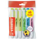 Surligneur swing cool FLUO, Ecopack de 6