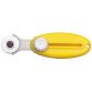 Cutter rotatif SK-2P, boîtier plastique, jaune