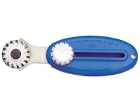 WA-2P, boîtier plastique, pour coupe ondulée, bleu