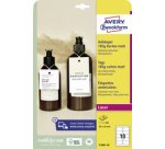 Etiquette américaine, carton, 185 g/m2