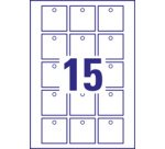 Etiquette américaine, carton, 185 g/m2