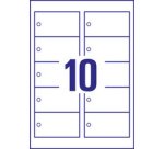 Etiquette américaine, carton, 220 g/m2