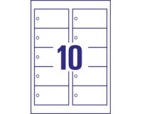 Etiquette américaine, carton, 220 g/m2