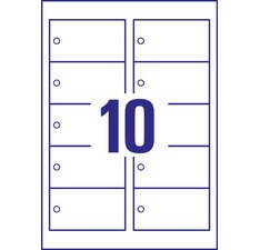 Etiquette américaine, carton, 220 g/m2