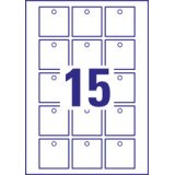 Etiquette américaine, carton, 220 g/m2