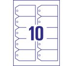 Etiquette américaine, film, mat, blanc