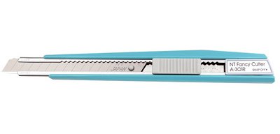 Cutter A-301RP (B) plastic behuizing 9 mm blauw