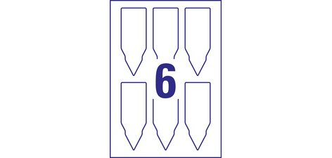 Etiquette à planter, film, 128 x 47 mm