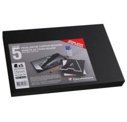 Schuimkart 297 x 420 mm (A3) 5 mm wit