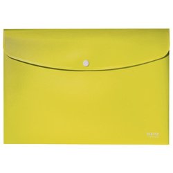 Pochette à documents Recycle, A4, PP, jaune