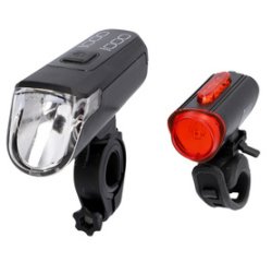 Kit d'éclairage LED USB pour vélo TWIN, rechargeable