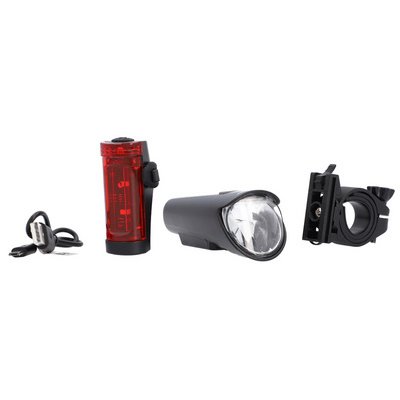 Kit d'éclairage LED pour vélo, 45 lux