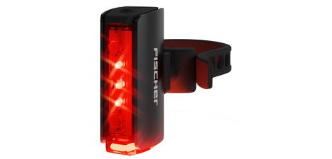 Feu arrière LED pour vélo rechargeable PLUS TWIN