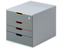 Module de classement VARICOLOR 4 SAFE, 4 tiroirs