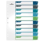 Intercalaire en plastique, numérique, A4+