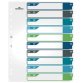 Intercalaire en plastique, numérique, A4+