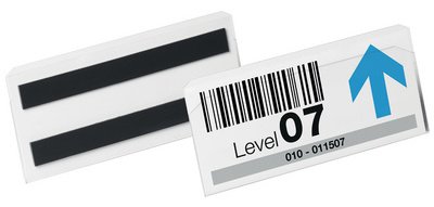 Pochette porte-étiquette HARD COVER magnétique