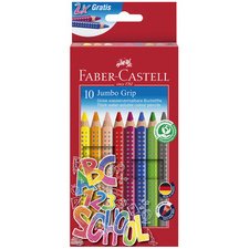 Kleurpotlood FABER-CASTELL Jumbo Grip - promo etui