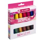 ROYAL TALENS Acrylique Art Creation, 12 ml, set de 12