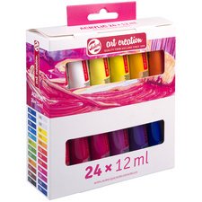 ROYAL TALENS Acrylique Art Creation, 12 ml, set de 24