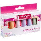 ROYAL TALENS Acrylique Art Creation Pastel Set, 6 x 12 ml