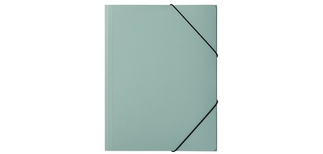 Chemise à élastiques 'Pastell eco', A4, PP, jaune