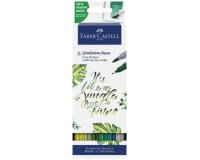 FABER-CASTELL Marqueur aquarelle GOLDFABER, Jungle, étui