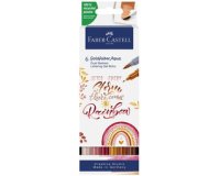 FABER-CASTELL Marqueur aquarelle GOLDFABER, BoHo, étui